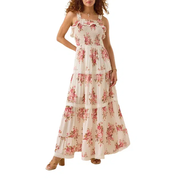 ALTAR'D STATE Maxi Dress Aspen Floral