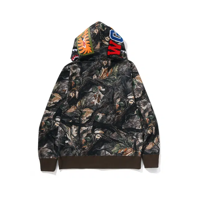 A BATHING APE TREE EDGE CAMO FW25 TREE EDGE CAMO