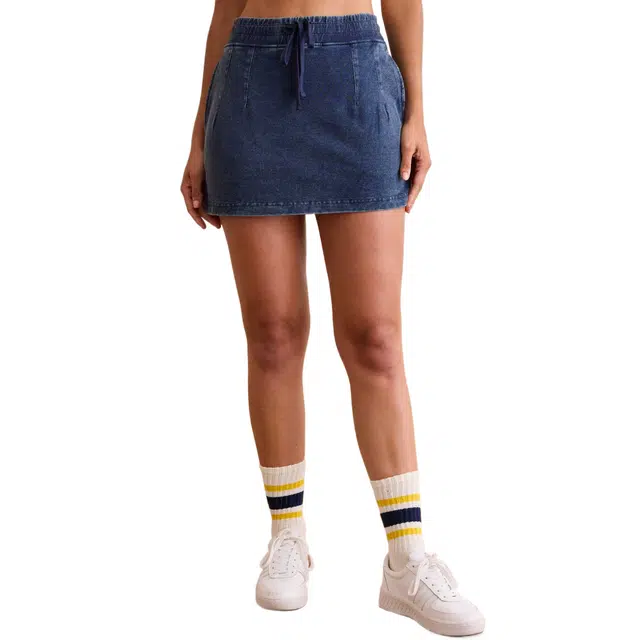 ALTAR'D STATE Day To Day Denim Skort
