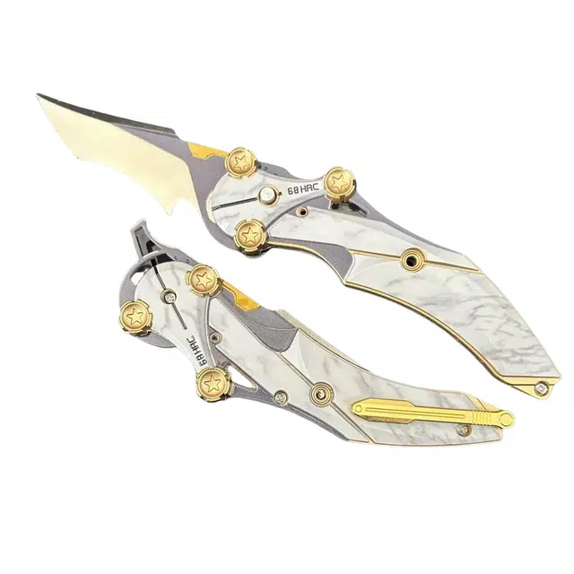 呼呼熊 怜悯之刃影锋蝴蝶刀 合金 成品模型