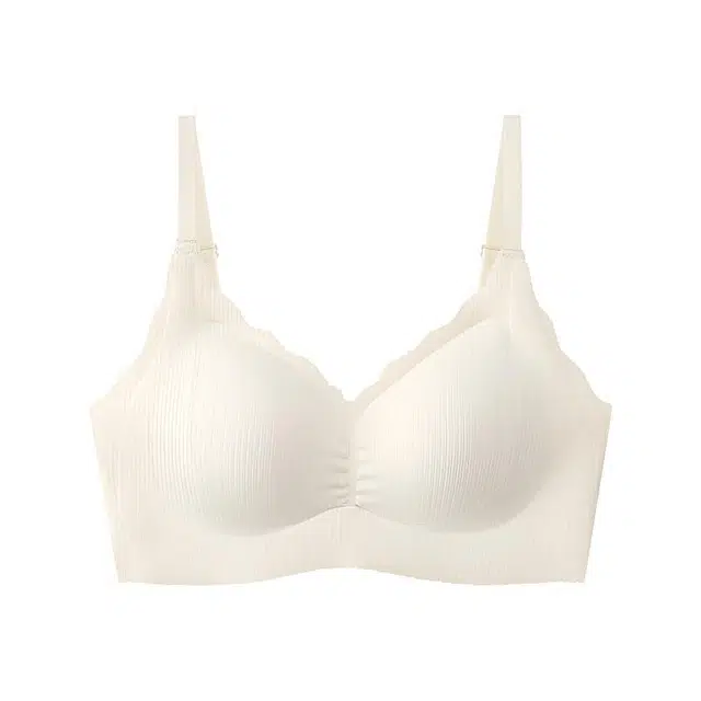 草本初色 云感固定杯无痕内衣女小胸聚拢防下垂薄款收副乳无钢圈文胸 女款