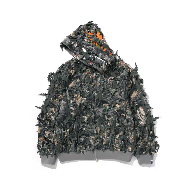 A BATHING APE TREE EDGE CAMO FW25 TREE EDGE CAMO