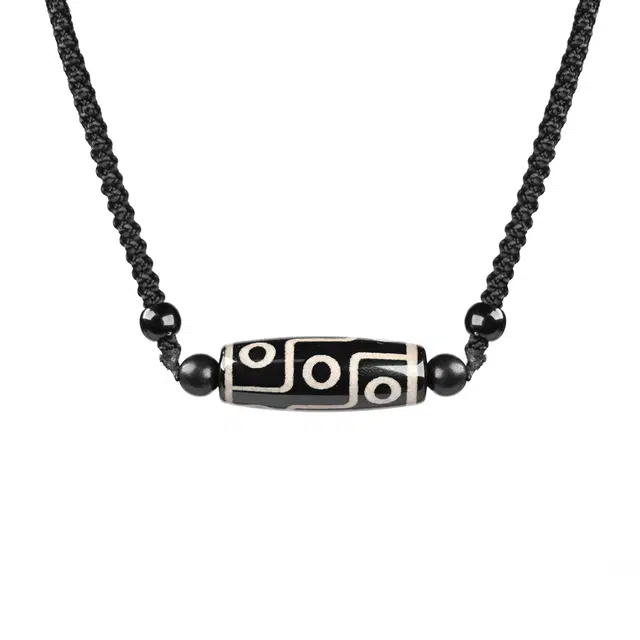 【权威尊贵】 素于 小众国风新中式文玩佛珠素雅百搭出街神器出入平安个性超酷天花板品质转运开运饰品#好运 黑檀 项链 男女同款情侣款