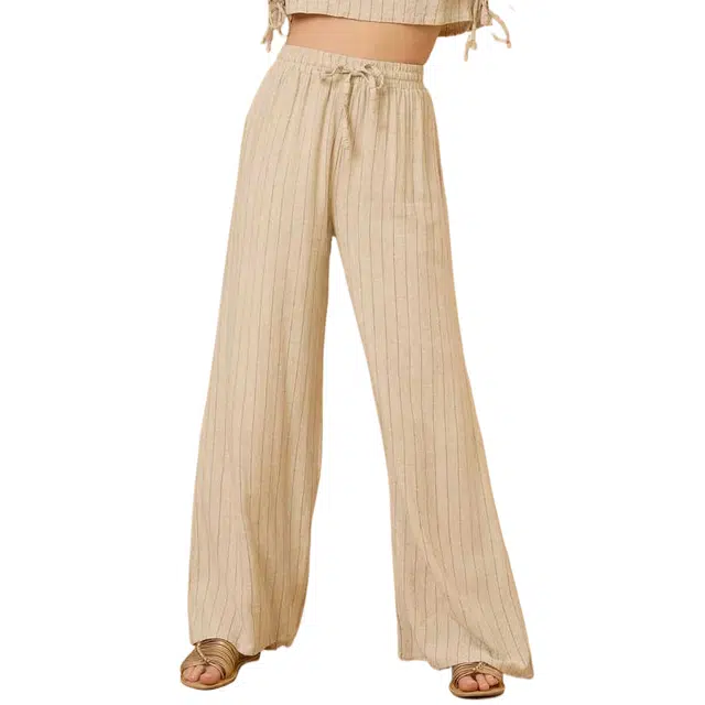 ALTAR'D STATE Striped Linen Pants
