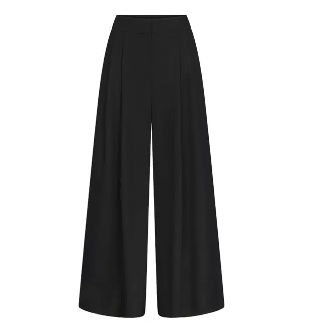 NAKED WARDROBE Suiting Pleated Wide-Leg Pant