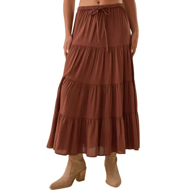 ALTAR'D STATE Lorie Midi Skirt Lorie Midi