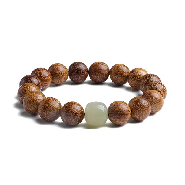 【发财的风 吹进兜里】 月印百川 盘玩转运珠檀香佛珠手持文玩手把件 八方来财多财多福事业有成#好运 金丝檀木 木作手串 男女同款情侣款