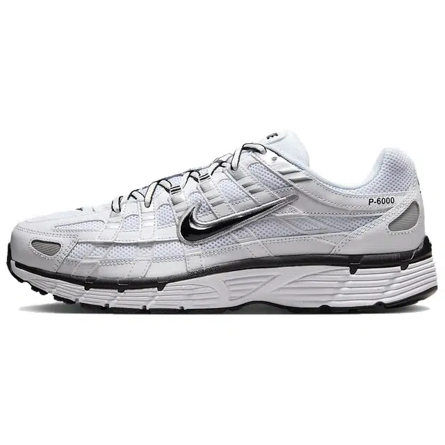 Nike P-6000 Silver White Black