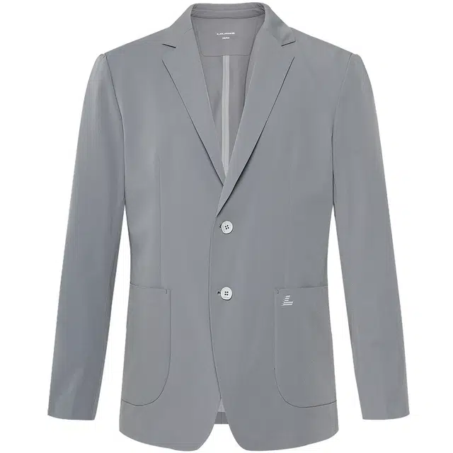 利郎 时尚商务纯色简约秋季平驳领通勤风西装 男款