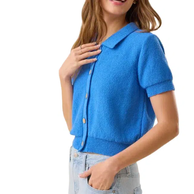 ALTAR'D STATE Button Up Knit Top Madison