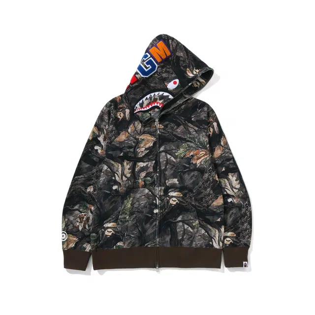 A BATHING APE TREE EDGE CAMO FW25 TREE EDGE CAMO