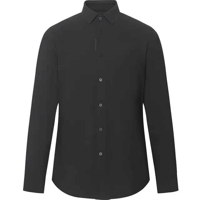 利郎 商务休闲百搭秋季质感长袖衬衫 男款