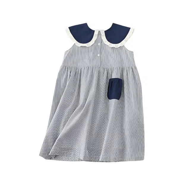 俞兆林连衣裙 百搭时尚休闲个性无袖 中小童