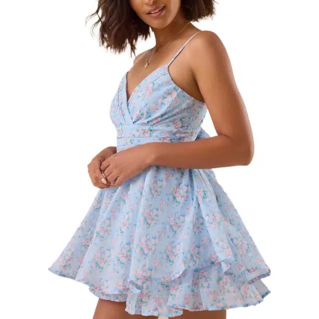ALTAR'D STATE Double Layered Romper Lainey