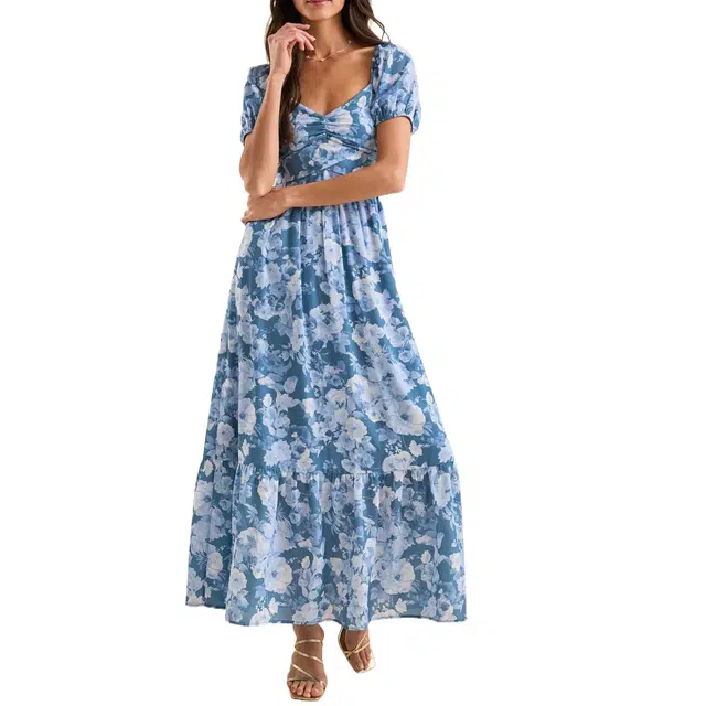 ALTAR'D STATE Floral Maxi Dress Clarey