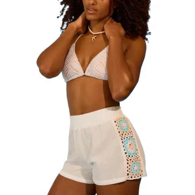 ALTAR'D STATE Solene Crochet Shorts
