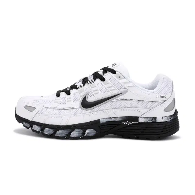 Nike P-6000 Silver White Black