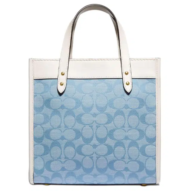 COACH Field 22 Chambray Tote