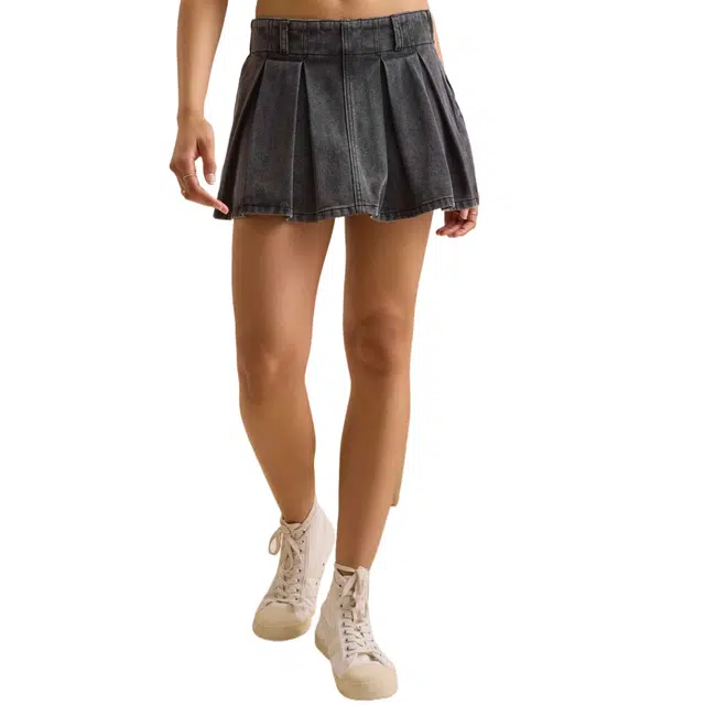 ALTAR'D STATE Jupiter Denim Cheer Skort