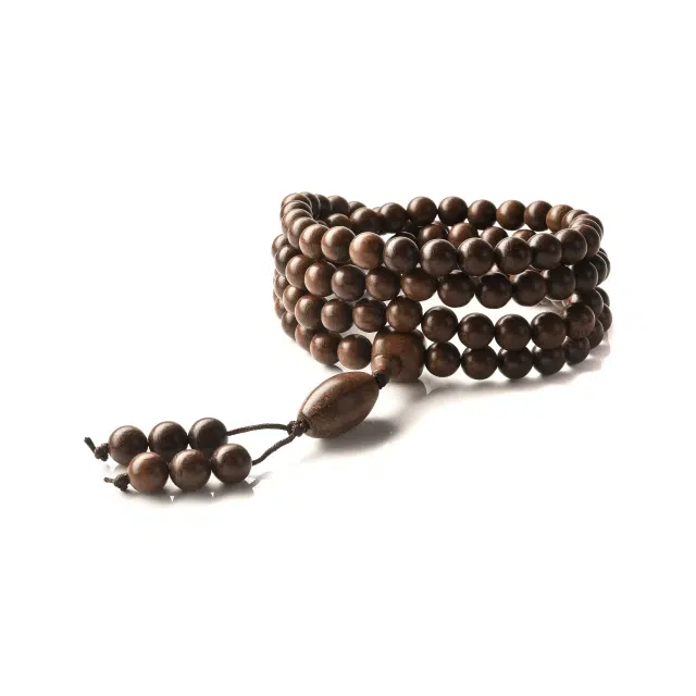 艾卡拉 好运清晰纹路精致国风设计 六道木 手串 男女同款情侣款