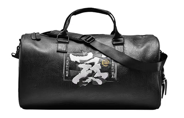 CHUSAN Black Lion Gym Bag