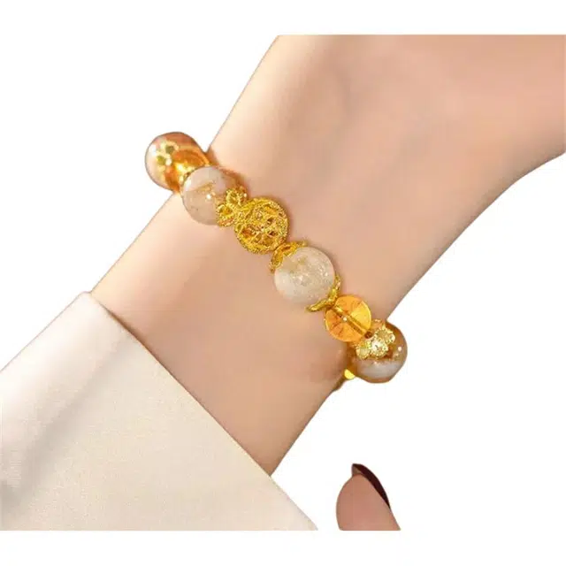 福柚 招财进宝 时来运转 树脂 手串 男女同款情侣款