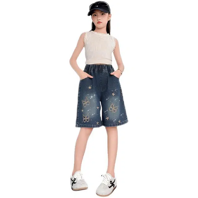 天才小熊 百搭时尚个性简约短裤 儿童款