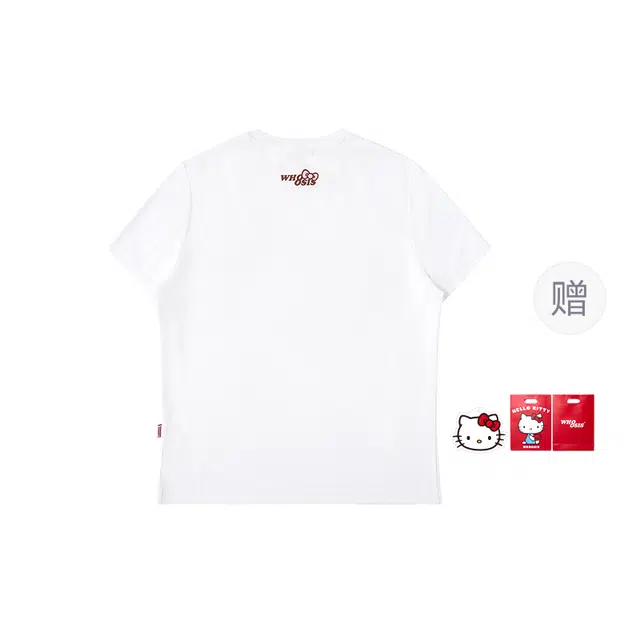 WHOOSIS HELLO KITTY logo T