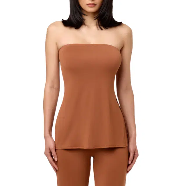 NAKED WARDROBE Tunic Tube Top Micro Modal
