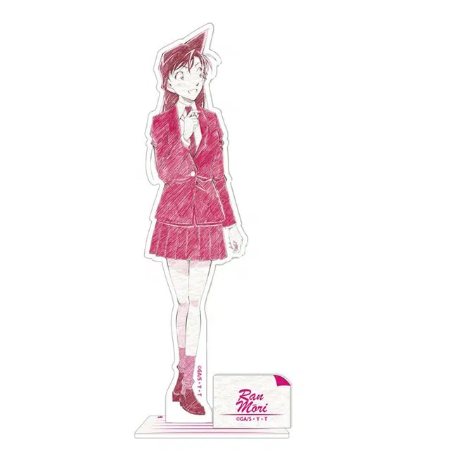 三月兽 名侦探柯南毛利兰 黑羽快斗 中森青子 黑羽盗一 铅笔画风系列潮流  亚克力立牌