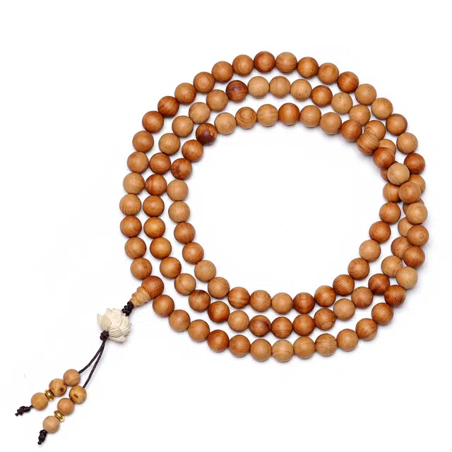 灵晔 新中式时尚精致高级感复古文艺风氛围感八方来财平步青云吉祥如意小众百搭#好运 崖柏 手串 男女同款情侣款