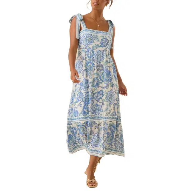ALTAR'D STATE Sasha Floral Maxi Dress