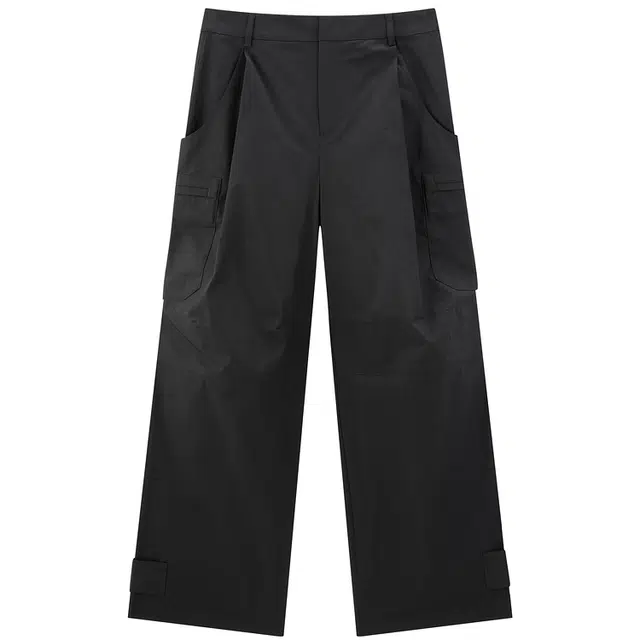 太平鸟 简约百搭显瘦宽松廓形阔腿休闲裤 女款