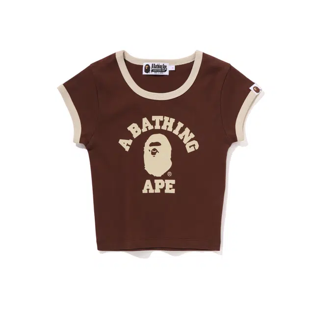 A BATHING APE FW25 logo T