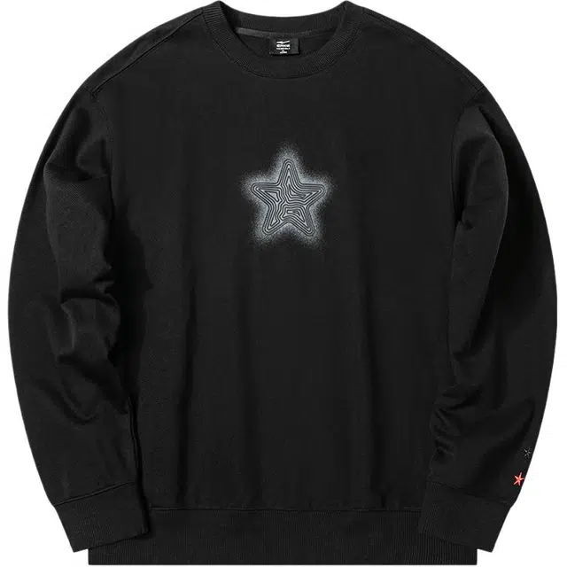 鸿星尔克 中国鸿系列 星星透气圆领百搭休闲运动卫衣 男款