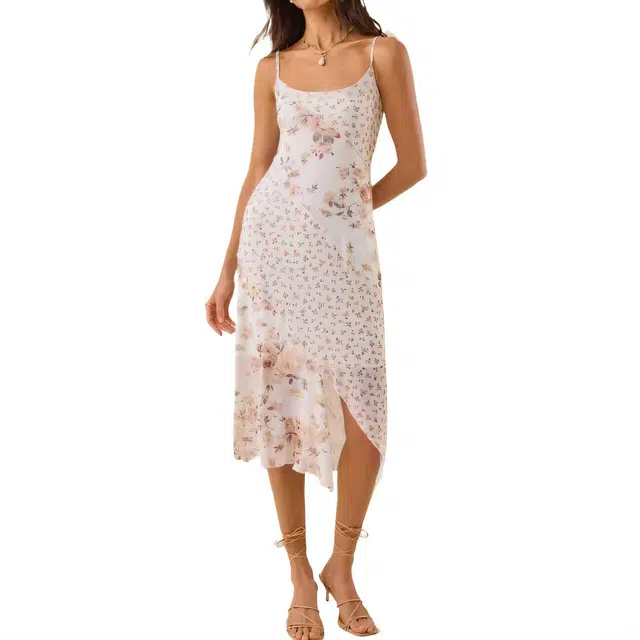 ALTAR'D STATE Floral Midi Dress