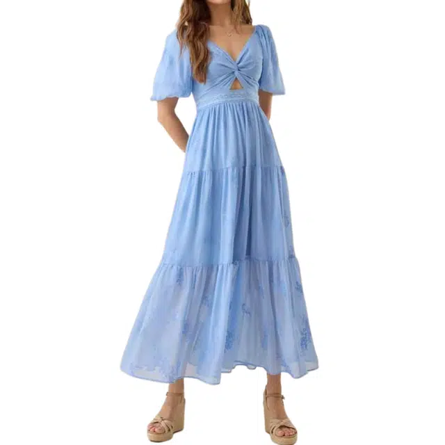 ALTAR'D STATE Floral Maxi Dress