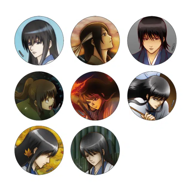 三月兽 银魂 桂小太郎 个人池盲抽 吧唧  徽章