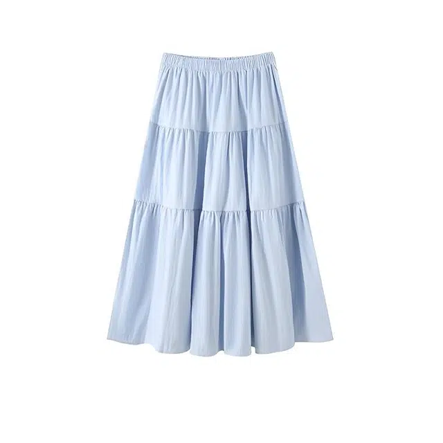 THREE French Style A-Line Skirt