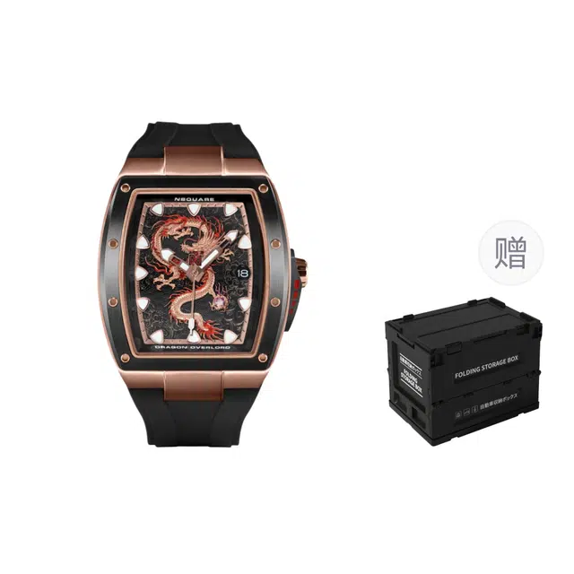 NSQUARE Barrel Luminous 50M Waterproof Automatic Mechanical