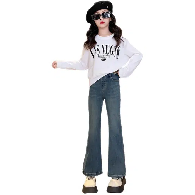 天才小熊牛仔裤 舒适个性简约 儿童款