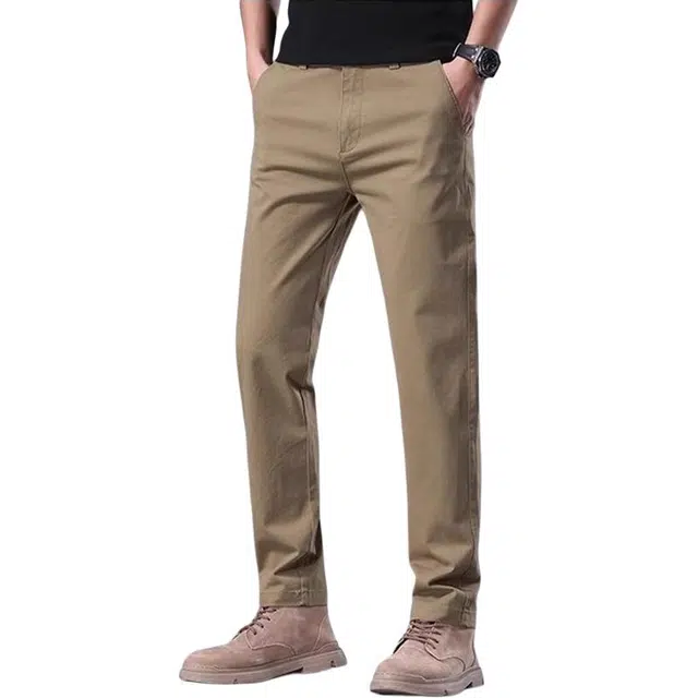 炳盛 夏季轻奢商务直筒百搭弹力长裤休闲裤 男女同款