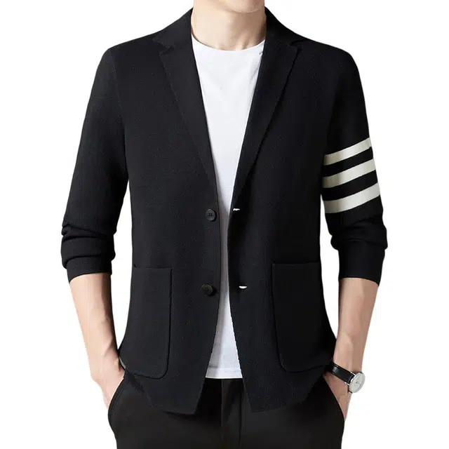 卡丹狄诺 男士秋冬季宽松开衫外套上衣针织衫 男款