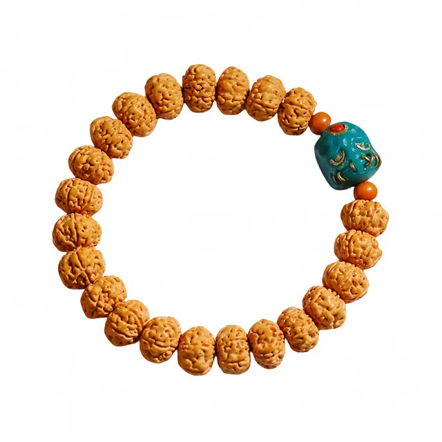 宣华意 精品原籽小单圈配饰盘玩佛珠文玩阿呆琉璃#好运 金刚菩提 手串 男女同款情侣款