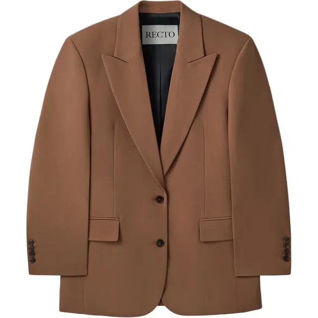 RECTO STRUCTURE WOOL TAILORED JACKET