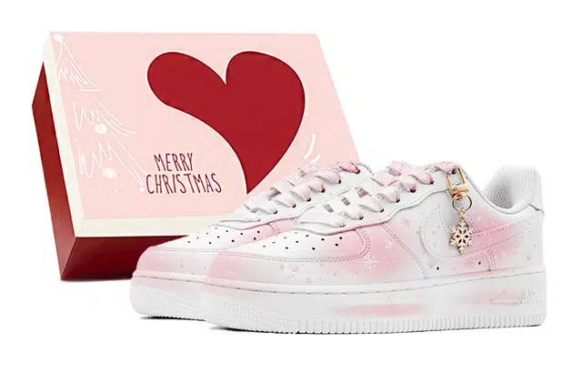 Nike Air Force 1 LE GS White Pink