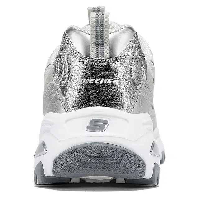 Skechers DLITES Women Silver Gold