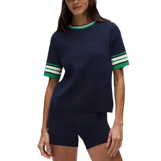 lululemon Lightweight Ribbed Cotton Tipped T