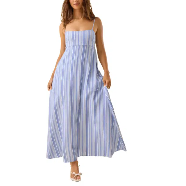 ALTAR'D STATE Demi Striped Maxi Dress