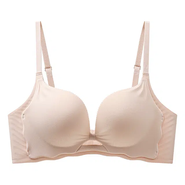 戴维诗 无痕内衣女小胸聚拢提拉上托调整型收副乳露背文胸 女款